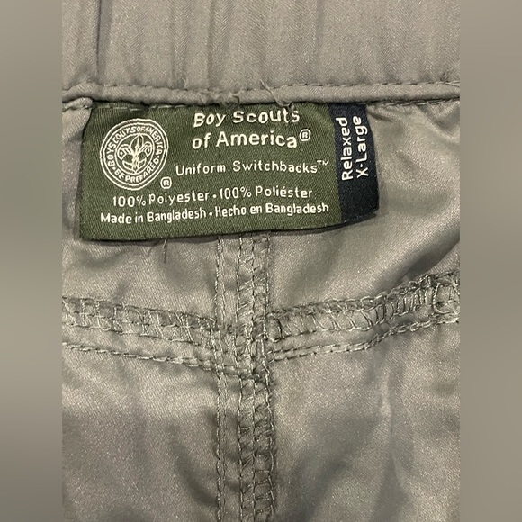 Boy Scouts Of America Switchback Uniform Cargo Convertible Pants XL - Picture 9 of 9